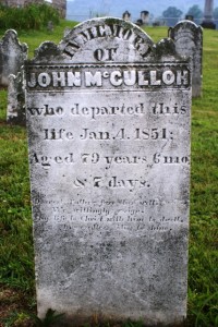 John McCulloh 1771 - 1851